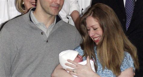 Chelsea clinton leaving lenox hill hospital with baby jasper getty images; Chelsea Clinton Leaves Hospital With Baby Charlotte ...