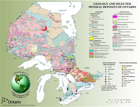 The Geology Behind Ontarios World Class Metal Districts The Northern