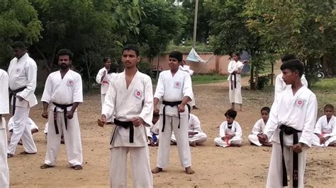 Sai Shotokan Karate Kata Salem Sankaran 3 Youtube