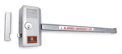 Alarm Lock Brushed Chrome Rim Emergency Exit Door Alarm 1ynd5