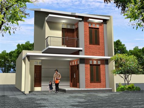 Desain atap rumah 2 lantai. Gambar Rumah Idaman Sederhana 2 Lantai | Desain Rumah ...