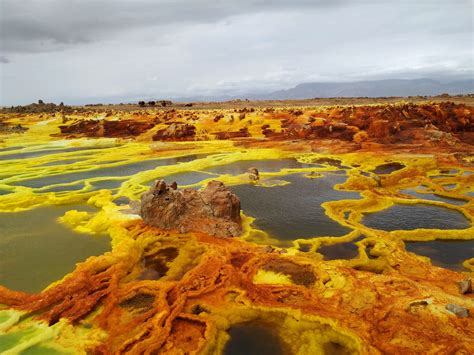 Danakil Depression Ethiopia A Place Full Of Acid Pools