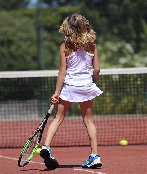 Girls Cool Mint Tennis Skirt Stunning Racer Back By Zoe Alexander