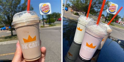 Does Burger King Have Milkshakes Coffee Crate