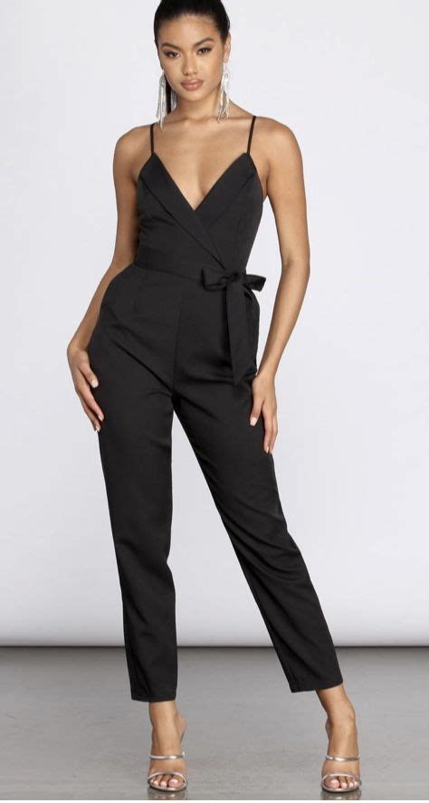 Classic Chic Tapered Jumpsuit In 2020 Jumpsuit Classic Chic Formal