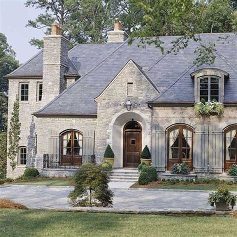 30 Rustic French Country Cottage Exterior Ideas Decorqt