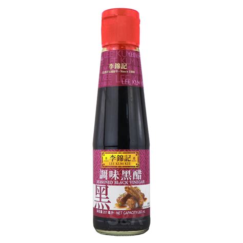 Lee Kum Kee Seasoned Black Vinegar 207mL Lazada PH