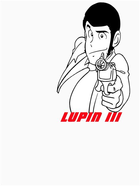 Lupin Iii T Shirt By Martone1709 Redbubble