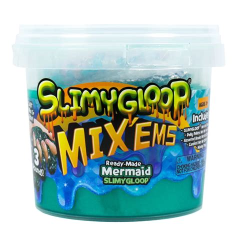 Metallic Mermaid Slimygloop® Mixems Bucket 3 Lbs Of Pre Made Slime