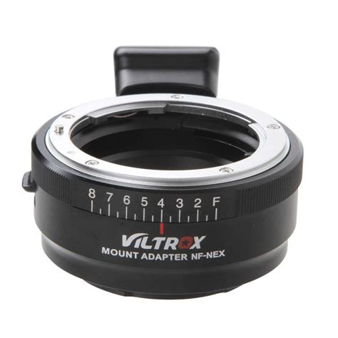 Viltrox Nf Nex Manual Focus Adapter For Nikon F Lens On Sony E Mount Camera Imaginext