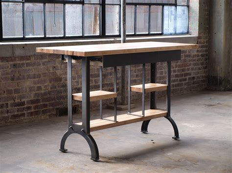 Check spelling or type a new query. Buy a Custom Maple Modern / Industrial Kitchen Island ...