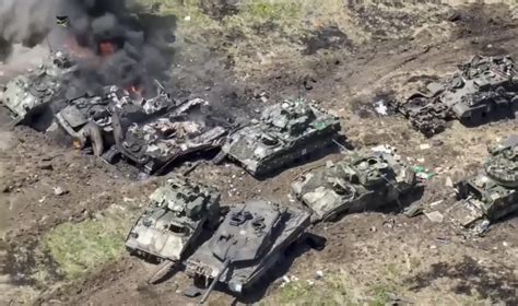 Rusia Captura Tanques Alemanes Y Vehículos De Combate Estadounidenses En Ucrania