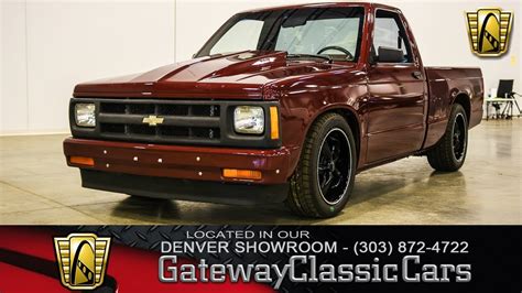 1991 Chevrolet S10 390 Denver Gateway Classic Cars Youtube