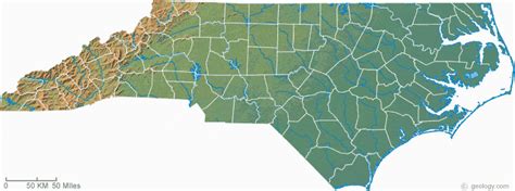 Map Of Mountains In North Carolina Secretmuseum