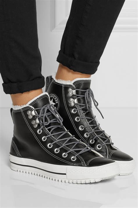 Lyst Converse Chuck Taylor All Star City Hiker Shearling Lined