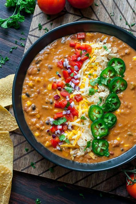 This instant pot vegetarian chili is so quick and easy to make and full of vegetables, beans, and quinoa! 13 Of The Best Instant Pot Vegetarian Recipes