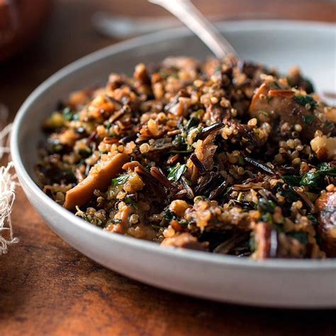 A healthy wild rice soup recipe made with butternut squash, white beans and kale.this slow cooker wild rice vegetable soup is perfect for meal prep! @martharoseshulman's new wild rice and quinoa #stuffing recipe is #vegan and #glutenfree. The # ...