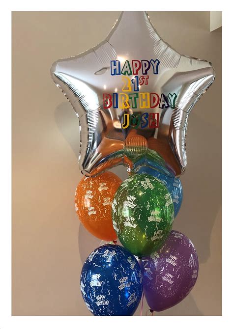 36 Personalised Birthday Balloon Bouquet Ts In The Hills