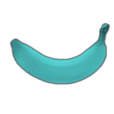 Freetoedit Blue Banana Fruit Kawai Sticker By Beanimals