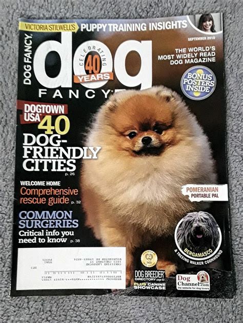 A Magazine With A Dog On The Cover Is Laying On The Floor Next To A
