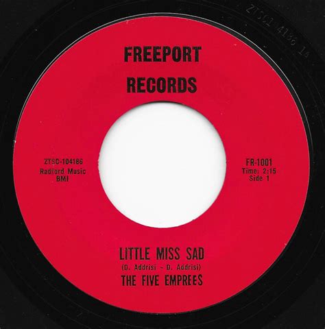 the five emprees little miss sad 1965 vinyl discogs