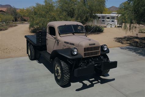 Mostly Mopar Muscle — 1955 Dodge Power Wagon 4x4 Flatbed Pickup
