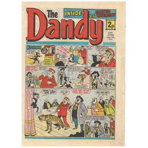 13th April 1974 Buy Now The Dandy Comic Issue 1690