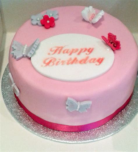 Pink Birthday Cake Penrhyn Bakes