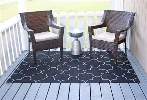 Diy Painted Outdoor Rug The Shabby Creek Cottage