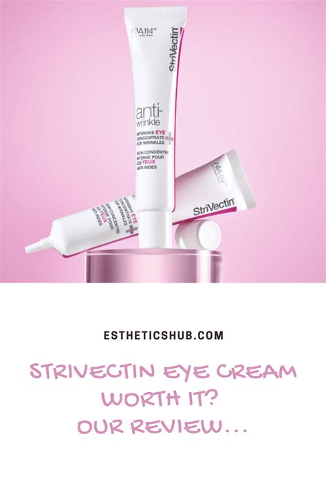 Strivectin Eye Cream Review Does It Work Estheticshub