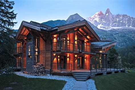 Architecture Extraordinary Luxury Wooden House With