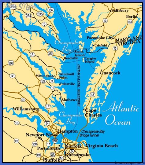 Chesapeake Map