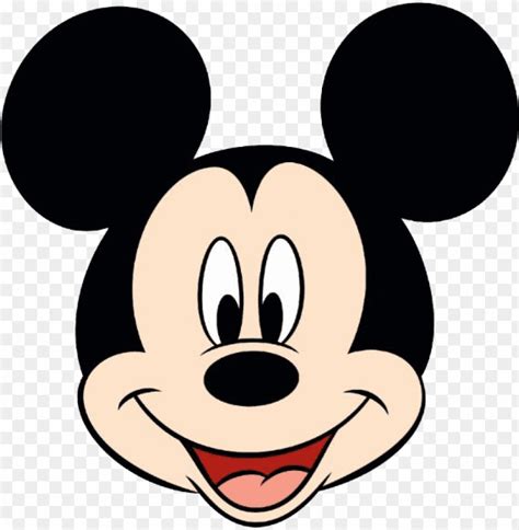 Mickey Mouse Faces Clipart Mickey Mouse Face Png Transparent With