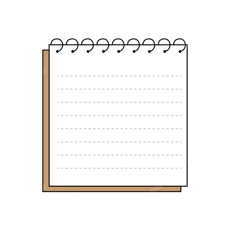 Cute Note Paper Vector Art Png Note Paper Note Notepad Paper Png