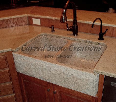 Find granite kitchen sinks at lowe's today. Elegant Natural Stone Kitchen Sink Designs