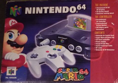 The Picture Of Bundle Nintendo 64 Super Mario 64 United Kingdom