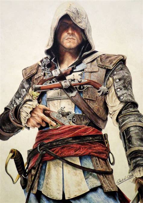 Edward Kenway Assassin S Creed Black Flag By Daviddiaspr On