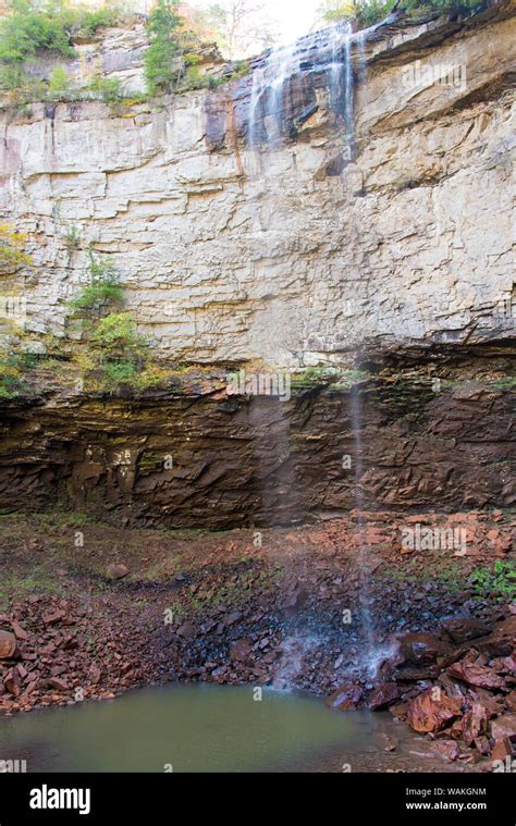 Usa Fall Creek Falls State Park Namesake Waterfall Controlled By Dam