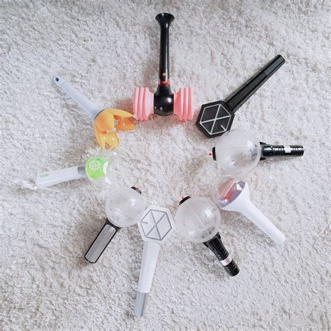 Light Stick Collection Stick Collection Aesthetic Pictures Kpop