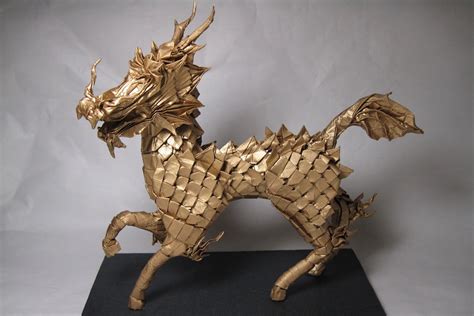 18 Incredible Origami Models From Chinese Culture And Mythology
