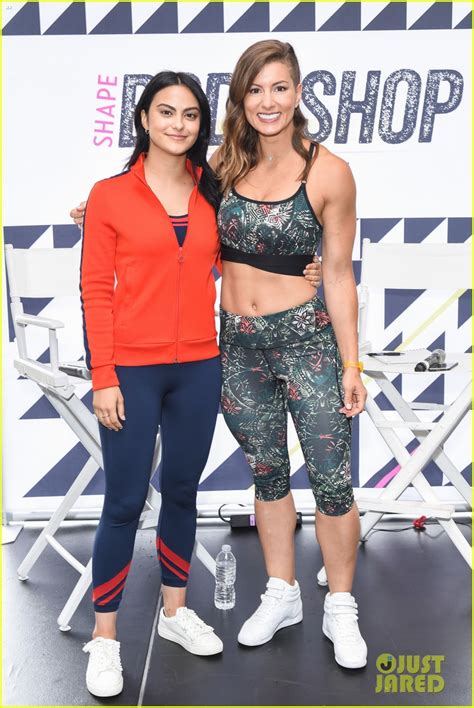 Camila Mendes Stays Fit At Shape Magazines Body Shop Pop Up Photo 1169533 Photo Gallery