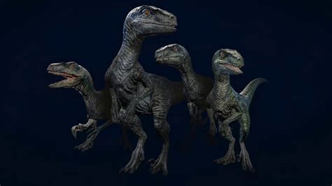 Jurassic World Evolution Raptor Squad Skin Collection Trailer Youtube