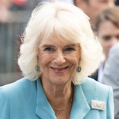 Queen Camilla Steps Out Wearing Unseen Jewel From The Late Queens