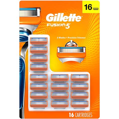 Eventually, they wear out and provide less and less protection. Gillette Fusion5 Men's Razor Blades - 16 Cartridge Refills ...