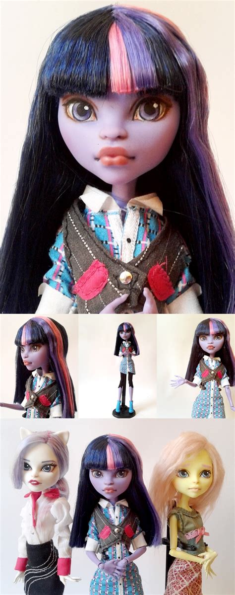 Twilight Sparkle Custom Monster High Doll By Oak23 On Deviantart