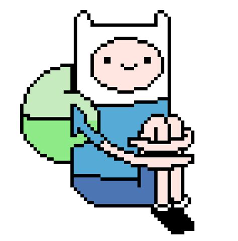 Finn From Adventure Time Pixel Art Maker