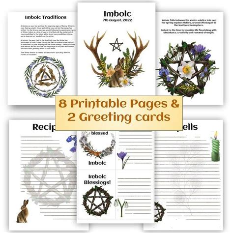 Imbolc 2022 Southern Hemisphere Wiccans Rituals Pages Sabbats Etsy In