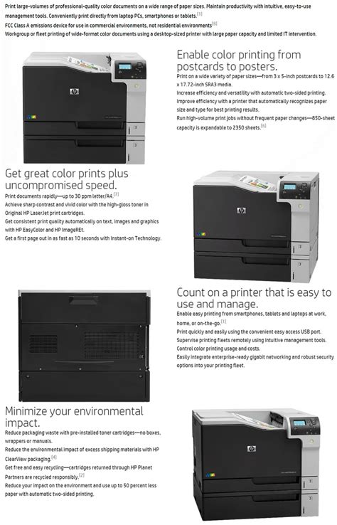 Hp Color Laserjet Enterprise M750dn Laser Printer Tech Nuggets