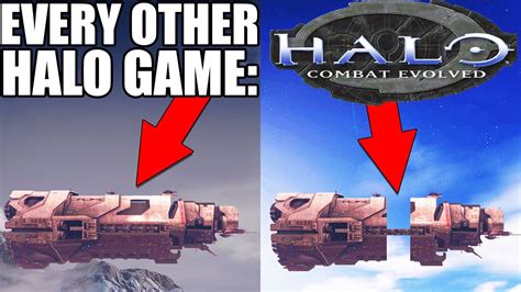 Halo Levels That Make Absolutely No Sense From Every Halo Game Youtube