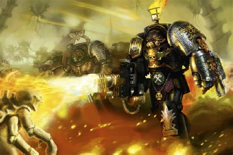 Warhammer 40k Artwork — Deathwatch Terminators
